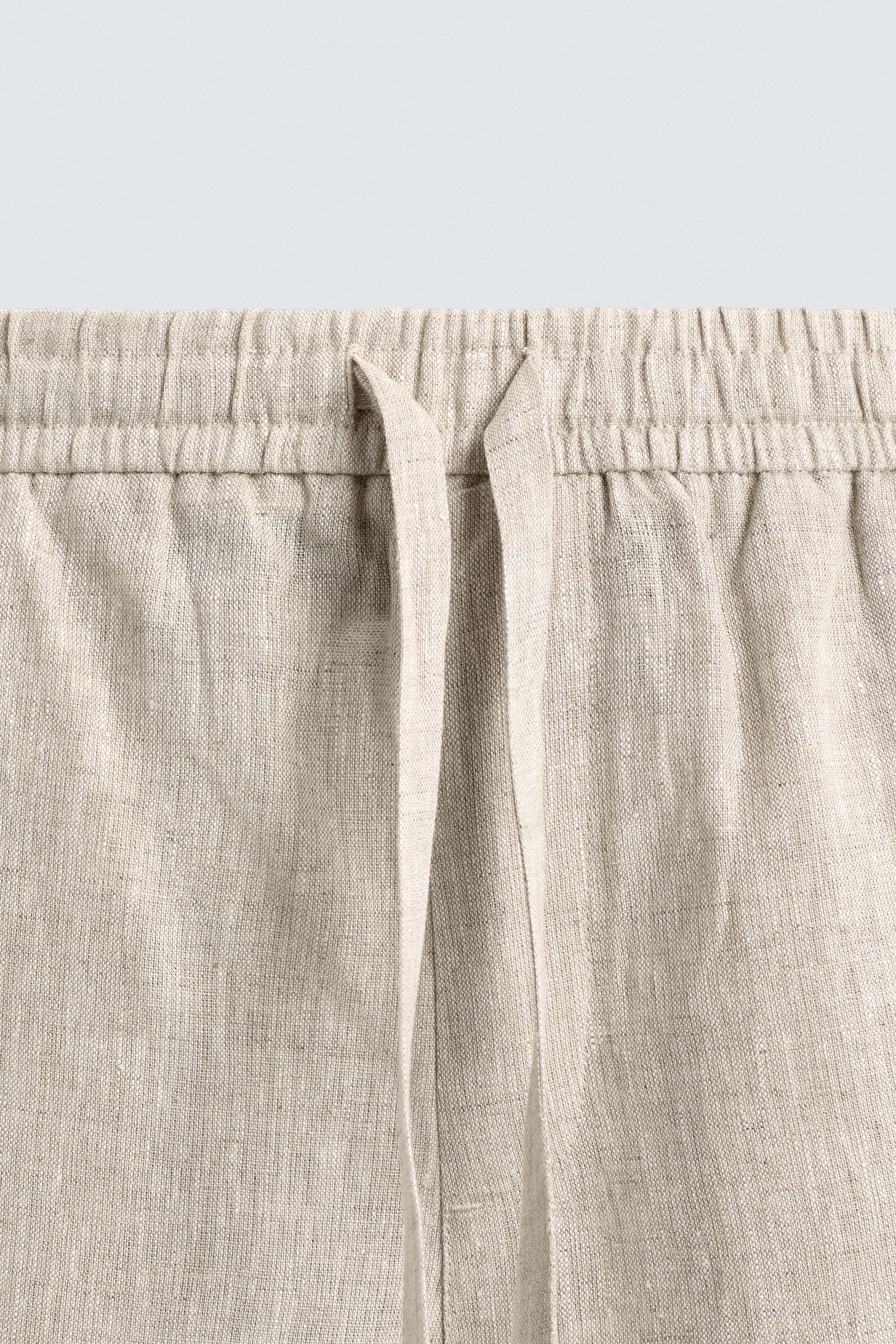 PANTALON RELAXED FIT 100% LIN